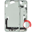 Apple iPhone 15 Plus Middle Frame with Small Parts - Green Pulled B