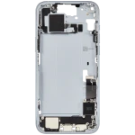 Apple iPhone 15 Plus Middle Frame with Small Parts - Blue Pulled A