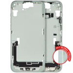 Apple iPhone 15 Plus Middle Frame with Small Parts - Green Pulled A