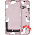 Apple iPhone 15 Plus Middle Frame with Small Parts (No Charger Flex) - Pink Pulled C