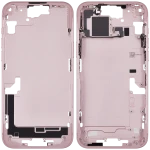 Apple iPhone 15 Plus Middle Frame with Small Parts (No Charger Flex) - Pink Pulled C