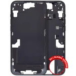 Apple iPhone 15 Plus Middle Frame with Small Parts (No Charger Flex) - Black Pulled C