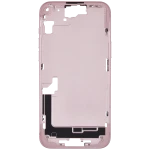 Apple iPhone 15 Plus Middle Frame with Small Parts (No Charger Flex) - Pink Pulled B