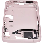 Apple iPhone 15 Plus Middle Frame with Small Parts (No Charger Flex) - Pink Pulled B