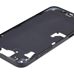 Apple iPhone 15 Plus Middle Frame with Small Parts (No Charger Flex) - Black Pulled B
