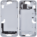 Apple iPhone 15 Plus Middle Frame with Small Parts (No Charger Flex) - Blue Pulled B
