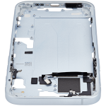 Apple iPhone 15 Plus Middle Frame with Small Parts (No Charger Flex) - Blue Pulled B