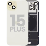 Apple iPhone 15 Plus Back Cover with Magnet Bazel incl NFC and Flash Flex - Yellow Pulled A