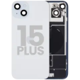 Apple iPhone 15 Plus Back Cover with Magnet Bazel incl NFC and Flash Flex - Blue Pulled B