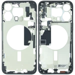Apple iPhone 15 Pro Max Middle Frame with Small Parts - Black Titanium Pulled B