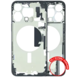 Apple iPhone 15 Pro Max Middle Frame with Small Parts - Black Titanium Pulled B