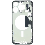 Apple iPhone 15 Pro Max Middle Frame with Small Parts (No Charger Flex) - Natural Titanium Pulled C
