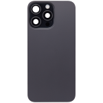 Apple iPhone 15 Pro Max Back Cover with Magnet Bazel incl NFC and Flash Flex - Black Titanium Pulled A