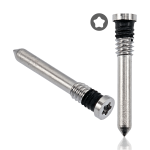 Apple iPhone 15 Series Bottom Screw Set (100 Pack) - White Titanium