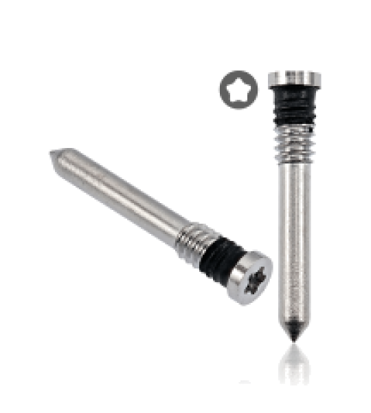 Apple iPhone 15 Series Bottom Screw Set (100 Pack) - White Titanium