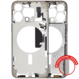 Apple iPhone 15 Pro Max Middle Frame with Small Parts (No Charger Flex) - Natural Titanium Pulled B