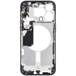 Apple iPhone 15 Pro Max Middle Frame with Small Parts (No Charger Flex) - Blue Titanium Pulled C