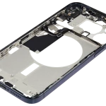 Apple iPhone 15 Pro Max Middle Frame with Small Parts (No Charger Flex) - Blue Titanium Pulled C