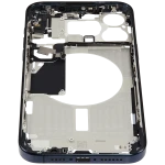Apple iPhone 15 Pro Max Middle Frame with Small Parts (No Charger Flex) - Blue Titanium Pulled C