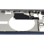 Apple iPhone 15 Pro Max Middle Frame with Small Parts (No Charger Flex) - Blue Titanium Pulled C