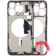 Apple iPhone 15 Pro Max Middle Frame with Small Parts - Natural Titanium Pulled A