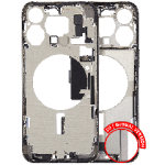 Apple iPhone 15 Pro Max Middle Frame with Small Parts - Natural Titanium Pulled A
