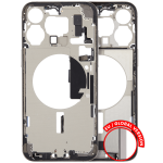 Apple iPhone 15 Pro Max Middle Frame with Small Parts - Natural Titanium Pulled A