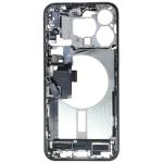 Apple iPhone 15 Pro Max Middle Frame with Small Parts - White Titanium Pulled B