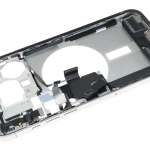 Apple iPhone 15 Pro Max Middle Frame with Small Parts - White Titanium Pulled B