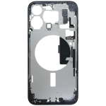 Apple iPhone 15 Pro Max Middle Frame with Small Parts - Blue Titanium Pulled C