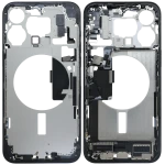 Apple iPhone 15 Pro Max Middle Frame with Small Parts - Blue Titanium Pulled C