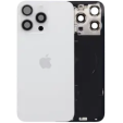 Apple iPhone 15 Pro Max Back Cover with Magnet Bazel incl NFC and Flash Flex - White Titanium Service Pack