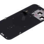 Apple iPhone 15 Pro Max Back Cover with Magnet Bazel incl NFC and Flash Flex - White Titanium Service Pack