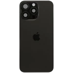 Apple iPhone 15 Pro Max Back Cover with Magnet Bazel incl NFC and Flash Flex - Black Titanium Service Pack