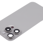 Apple iPhone 15 Pro Back Cover with Magnet Bazel incl NFC and Flash Flex - Natural Titanium Pulled A