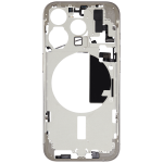Apple iPhone 15 Pro Middle Frame with Small Parts - Natural Titanium Pulled A