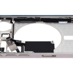 Apple iPhone 15 Pro Middle Frame with Small Parts - Natural Titanium Pulled A