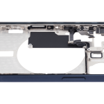 Apple iPhone 15 Pro Middle Frame with Small Parts (No Charger Flex) - Blue Titanium Pulled A