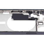 Apple iPhone 15 Pro Middle Frame with Small Parts (No Charger Flex) - Black Titanium Pulled A