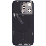 Apple iPhone 15 Pro Back Cover with Magnet Bazel incl NFC and Flash Flex - Black Titanium Pulled A