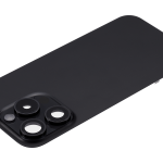 Apple iPhone 15 Pro Back Cover with Magnet Bazel incl NFC and Flash Flex - Black Titanium Pulled A
