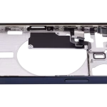 Apple iPhone 15 Pro Middle Frame with Small Parts (No Charger Flex) - Blue Titanium AM Plus
