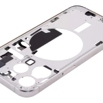 Apple iPhone 15 Pro Middle Frame with Small Parts (No Charger Flex) - Natural Titanium AM Plus