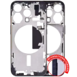 Apple iPhone 15 Pro Middle Frame with Small Parts (No Charger Flex) - Blue Titanium AM Plus