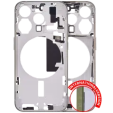 Apple iPhone 15 Pro Middle Frame with Small Parts (No Charger Flex) - Natural Titanium AM Plus