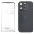 Apple iPhone 15 Pro Back Cover with Magnet Bazel incl NFC and Flash Flex - Black Titanium Service Pack