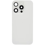 Apple iPhone 15 Pro Back Cover with Magnet Bazel incl NFC and Flash Flex - White Titanium Pulled B