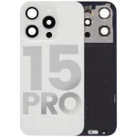 Apple iPhone 15 Pro Back Cover with Magnet Bazel incl NFC and Flash Flex - White Titanium Pulled B