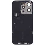 Apple iPhone 15 Pro Back Cover with Magnet Bazel incl NFC and Flash Flex - Natural Titanium Pulled B