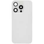Apple iPhone 15 Pro Back Cover with Magnet Bazel incl NFC and Flash Flex - White Titanium Pulled C